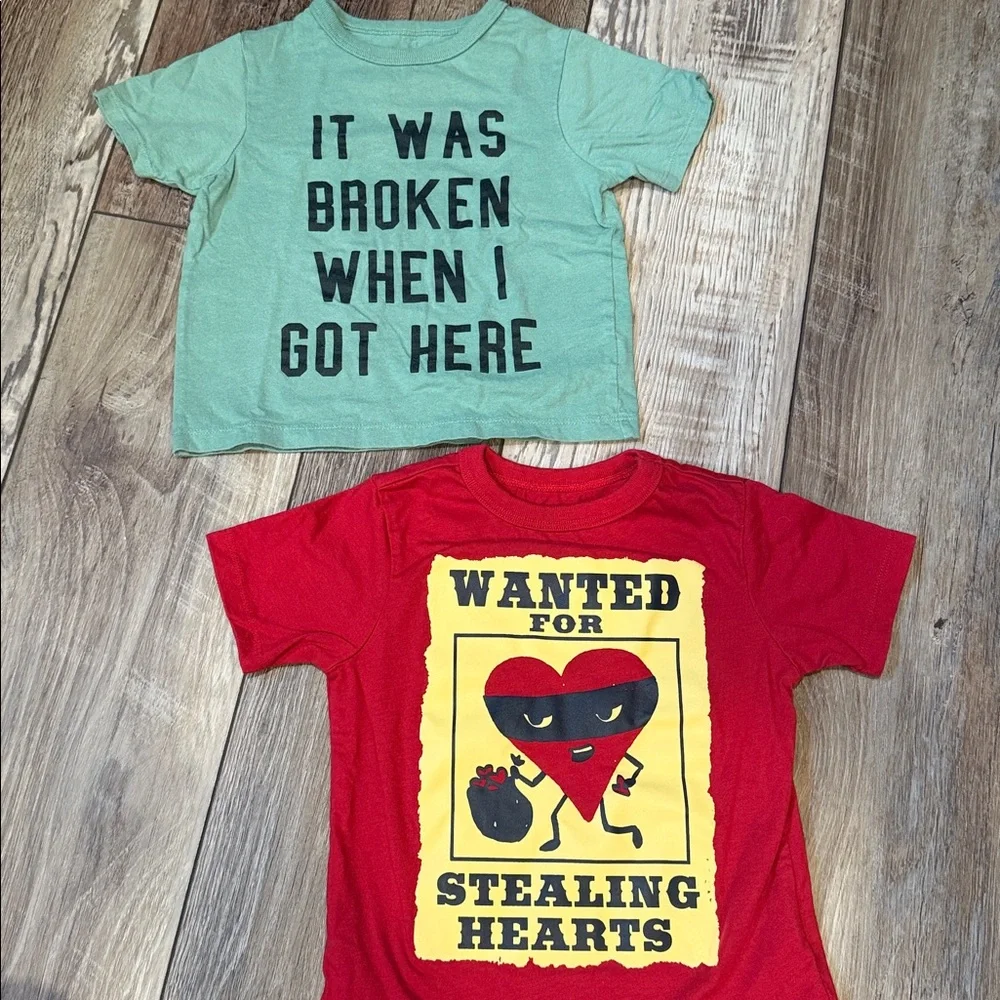 The Children’s Place Lot x 2 Boys 2T T-Shirts